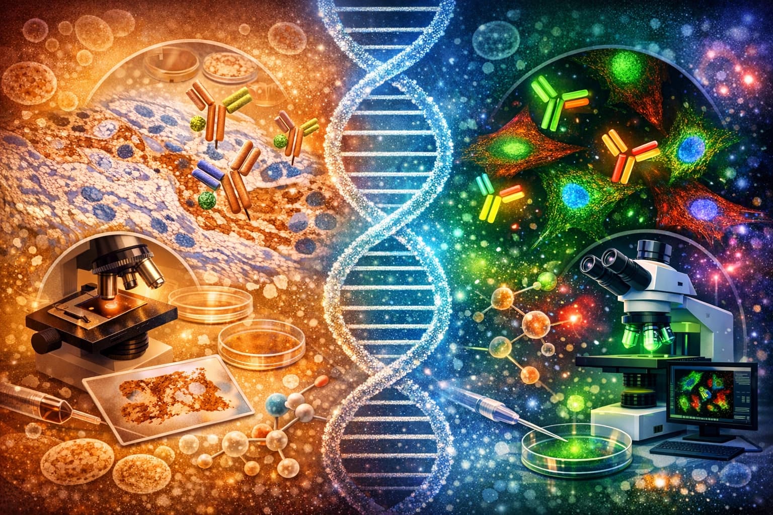 Immunohistochemistry (IHC) and Immunofluorescence (IF): Key Technologies for Cancer Assessment and Biomedical Research