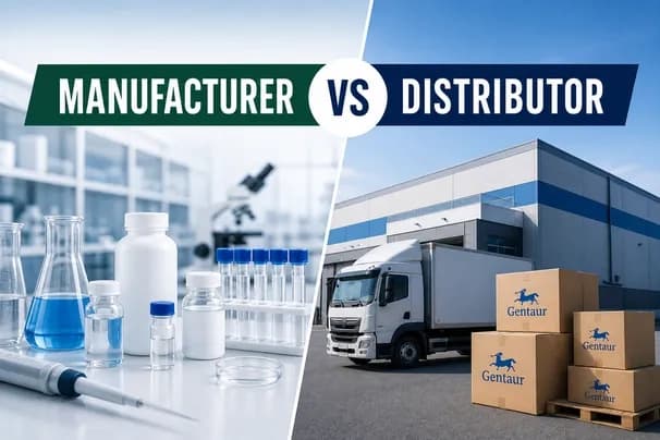 Distributor vs Manufacturer: What Is the Difference for Research Reagents?